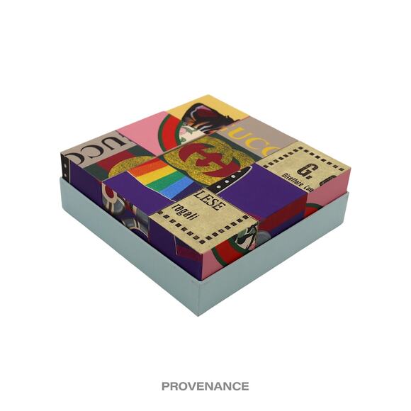 🔴 Gucci Logo Motif Block Puzzle Game - Angry Cat Feline - Picture 2 of 7